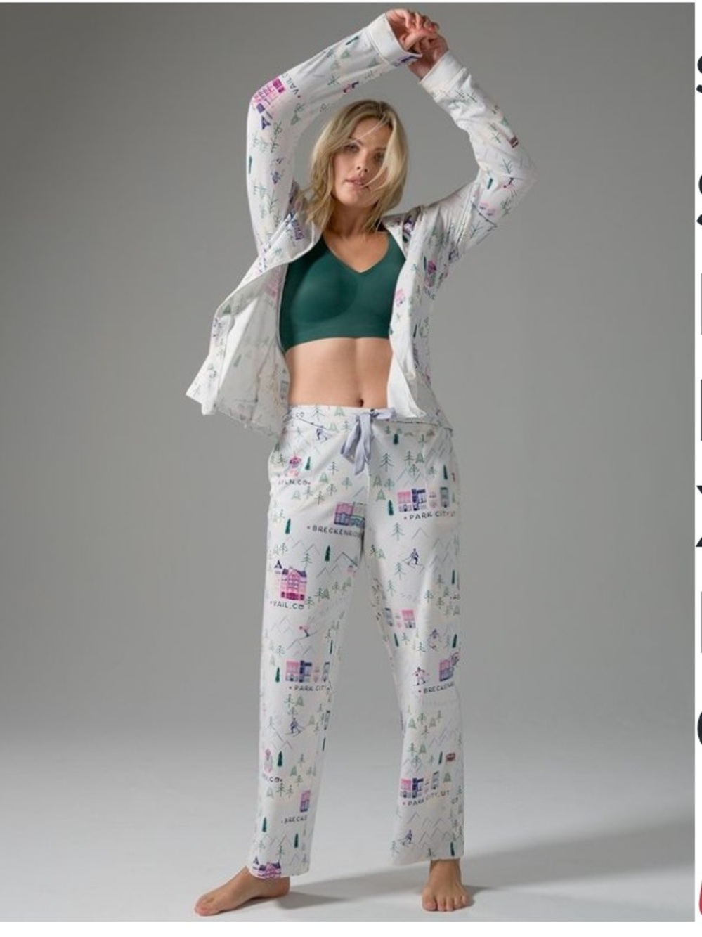 Soma Ski Lodge Pajama Set